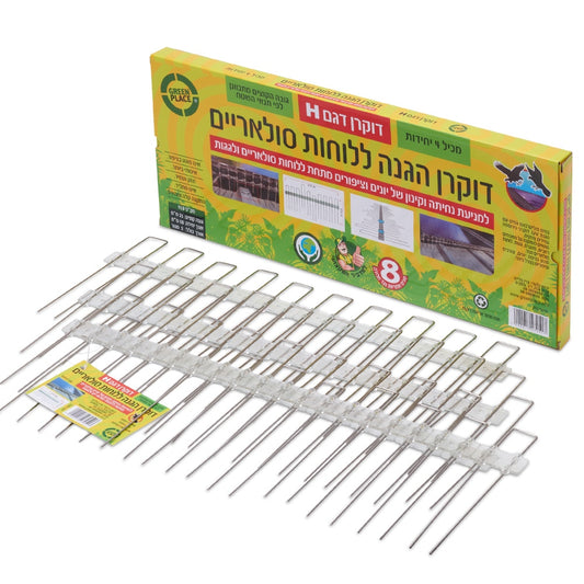 דוקרן נירוסטה ללוחות סולאריים 4 יח'