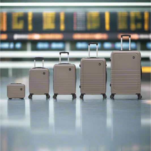 סט מזוודות קשיחות 5 חלקים  Horizon שמפניה