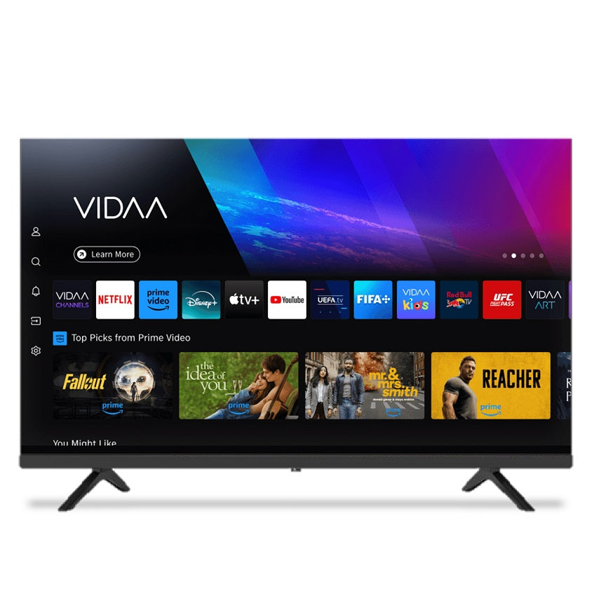 מסך טלוויזיה חכמה 65'' QUHD עם VIDAA דגם WSV-654KVID של WESTIN