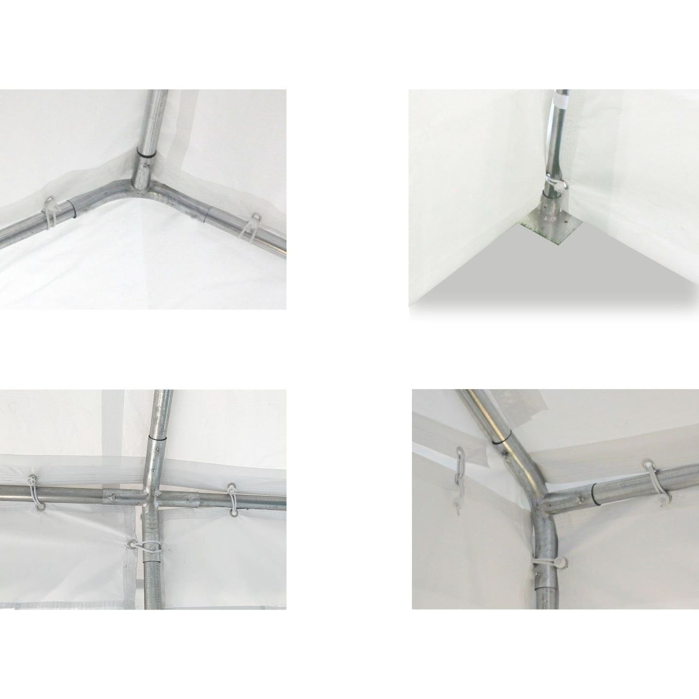 אוהל לאירועים 3X8 פרמיום PVC חזק במיוחד TENT-PRO