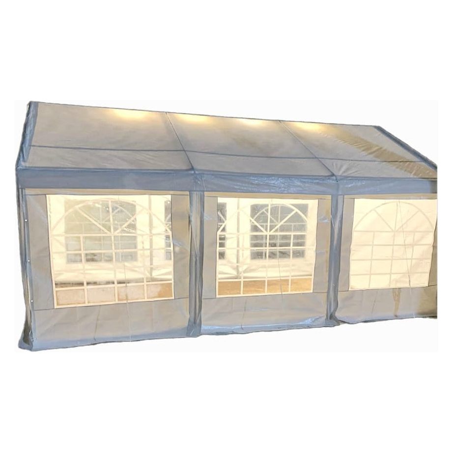 אוהל לאירועים 6X6 פרמיום PVC חזק במיוחד TENT-PRO