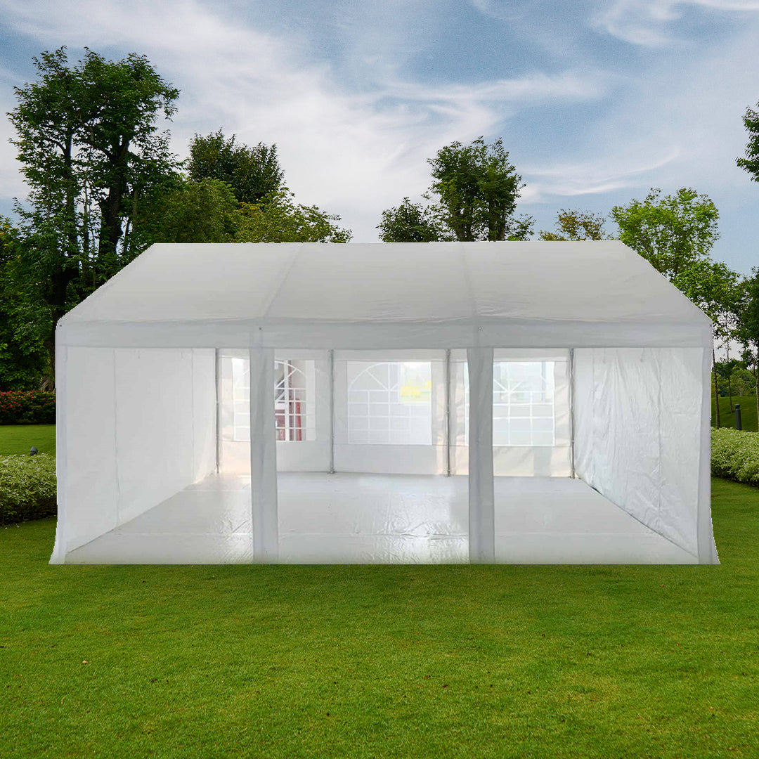 אוהל לאירועים 6X6 פרמיום PVC חזק במיוחד TENT-PRO