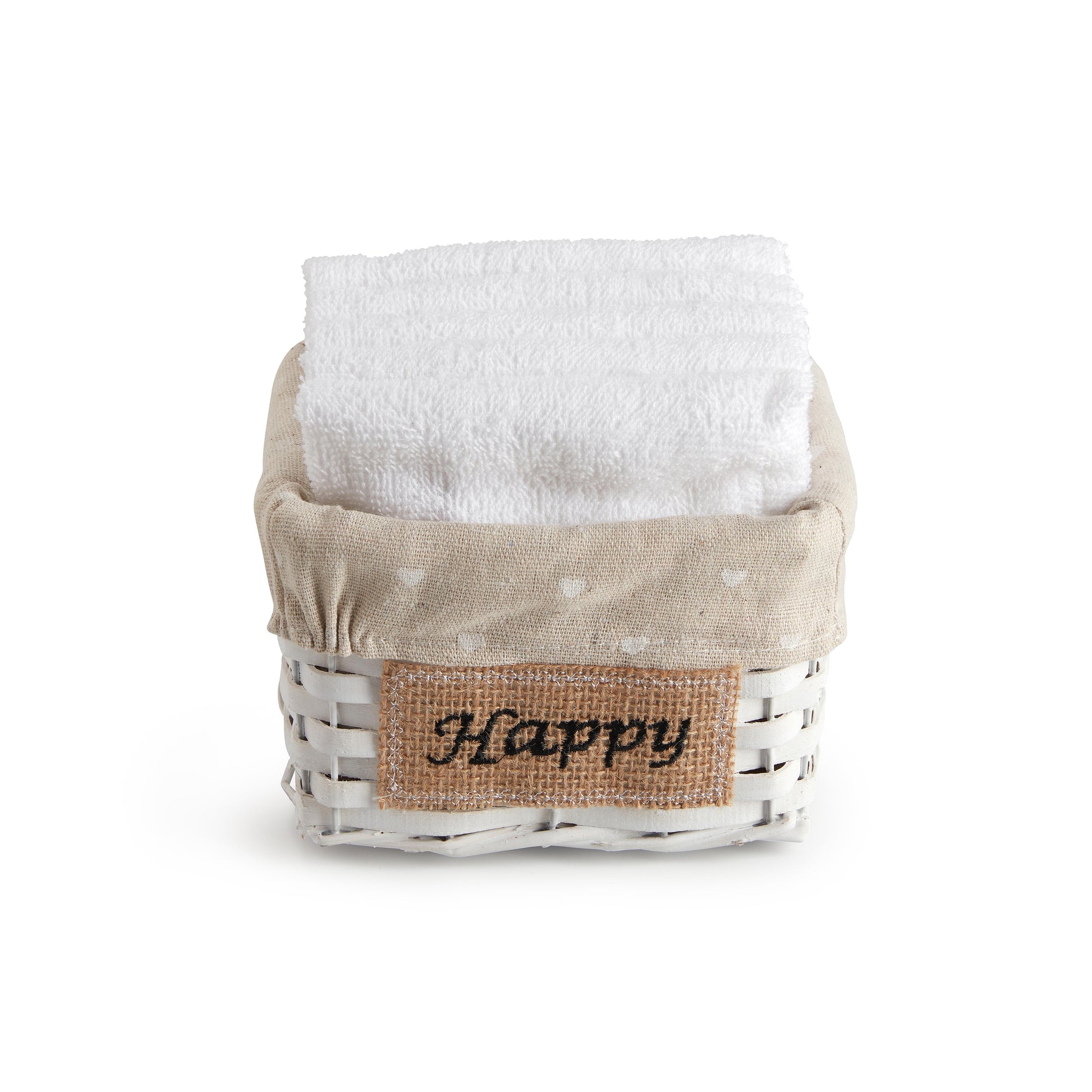 מארז מגבות 5X30/30 ס"מ HAPPY