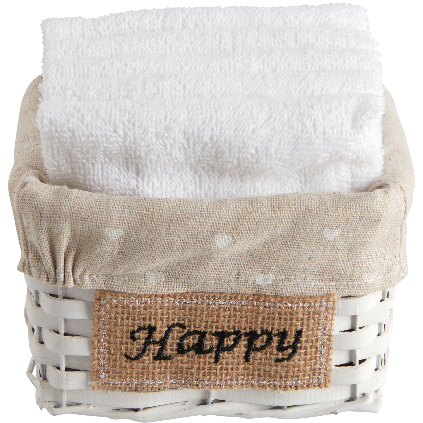 2 יח' מארזי מגבות 5X30/30 ס"מ HAPPY