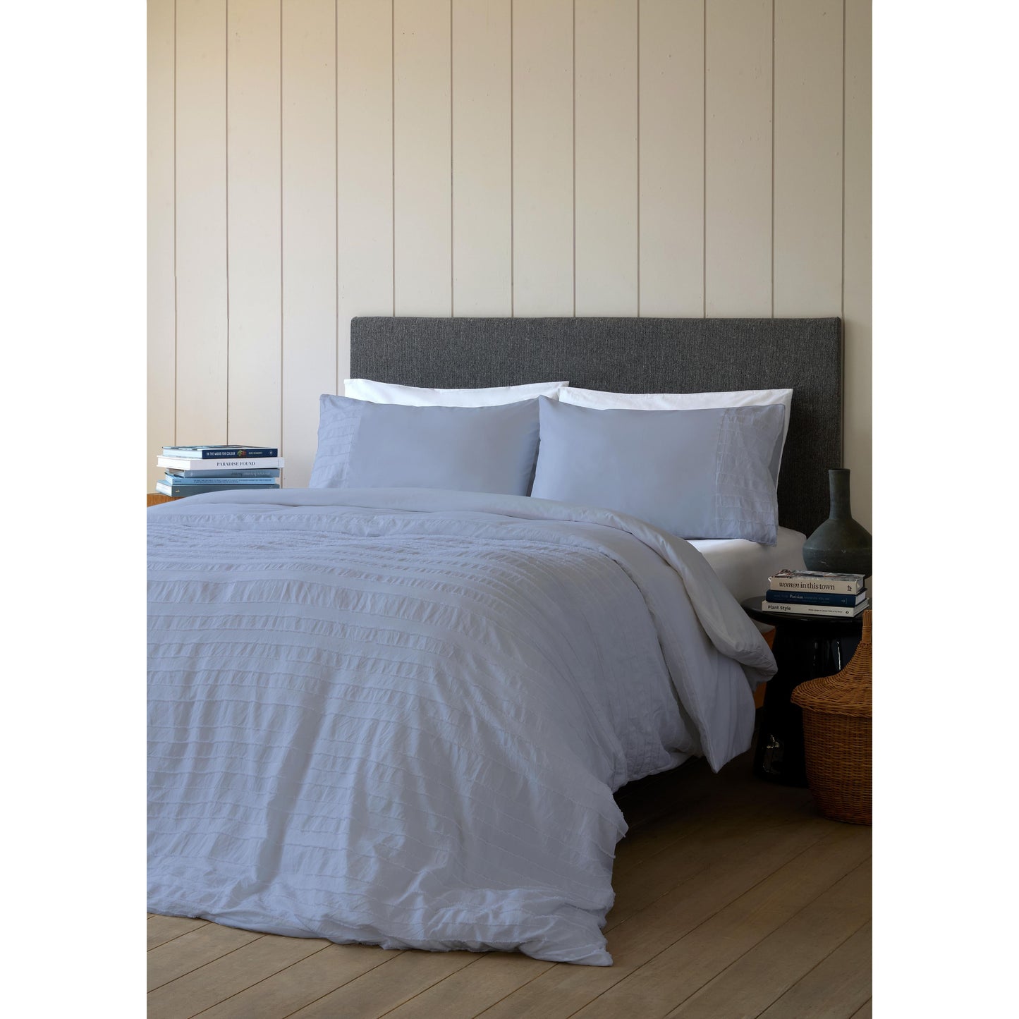 סט מצעים זוגי 180/200 ס"מ בלייר כחול