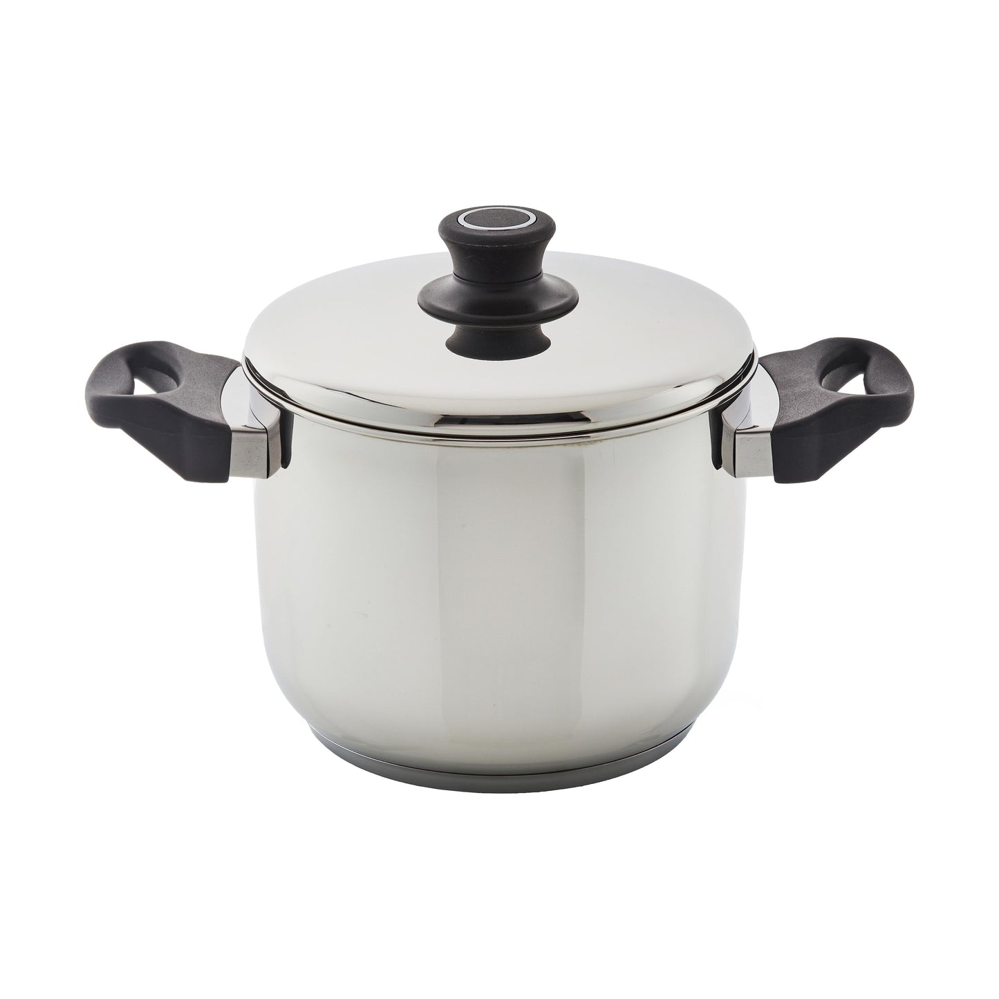 סיר נירוסטה 16*20 סמ 5 ליטר מכסה נירוסטה Alon