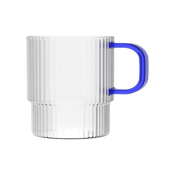 מאג זכוכית 350 מל כחולה Colored SW