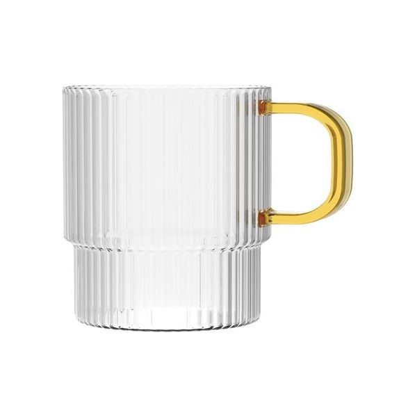 מאג זכוכית 350 מל צהובה Colored SW