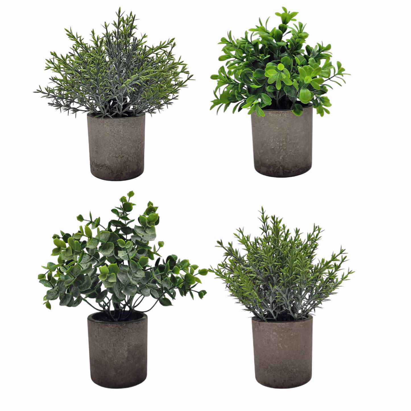 עציץ ירוקים דמוי בטון 20*8