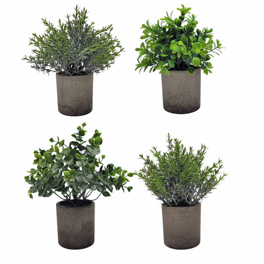 עציץ ירוקים דמוי בטון 20*8