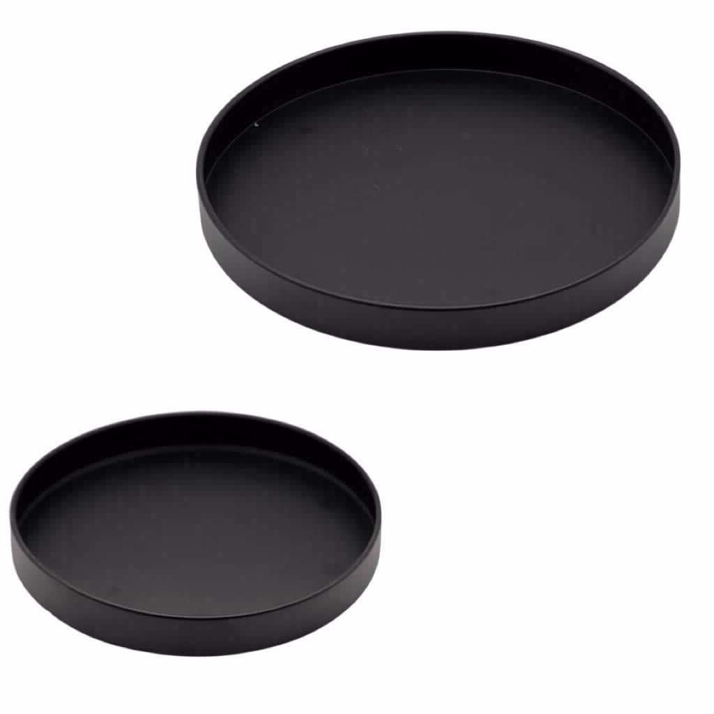 מגש עגול 30 שחור