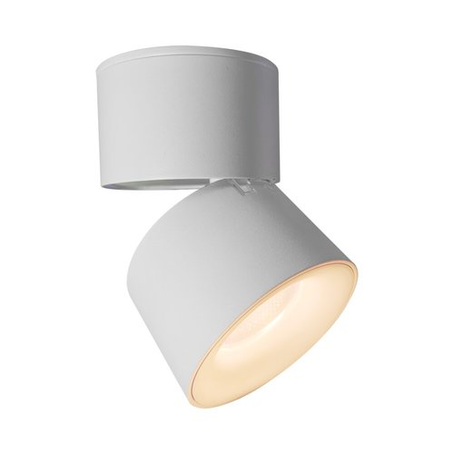 גוף תאורה צמוד תקרה צילינדר נפתח לבן LORI 12W אור חם