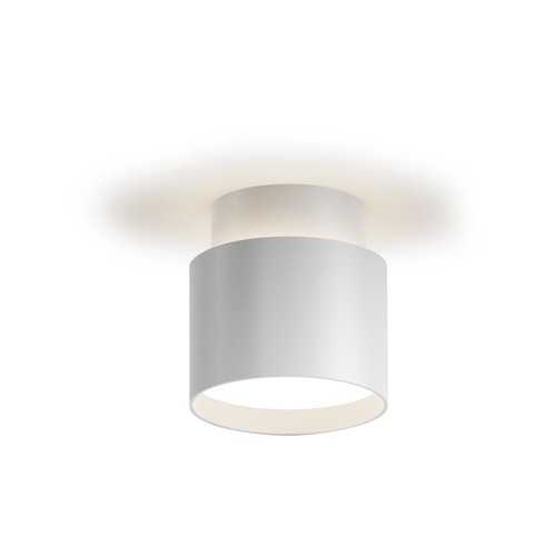גוף תאורה צמוד תקרה צילינדר לבן חלבי DARIA 12W 3CCT