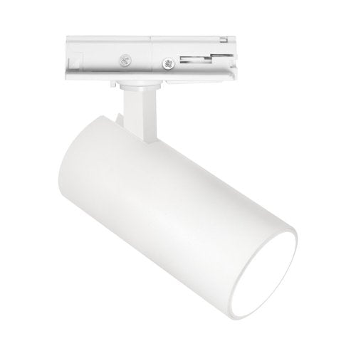 גוף תאורה ספוט לפס צבירה חד פאזי - לבן MIKA 15W 3CCT