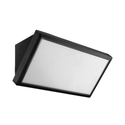 גוף תאורה צמוד קיר/חומה 3CCT שחור CASA GN2 40W IP65