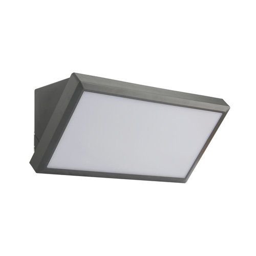 גוף תאורה צמוד קיר/חומה 3CCT אפור גרניט CASA GN2 60W IP65