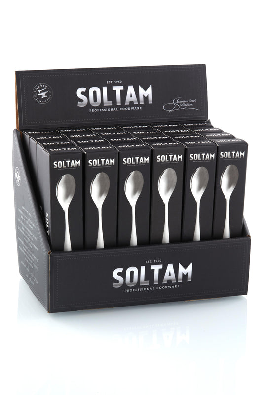 סט 6 כפיות סט מרוקע נירוסטה