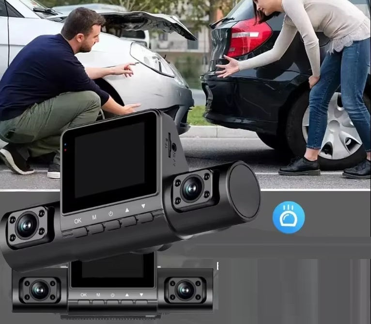 מצלמת דרך EYE PRO לרכב 360 עם 4 עדשות לכיסוי מלא כולל צילום בחניה והקלטה בתנועה