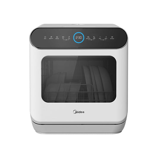 מדיח כלים מיני לבן דגם WQP4-W2605 של MIDEA