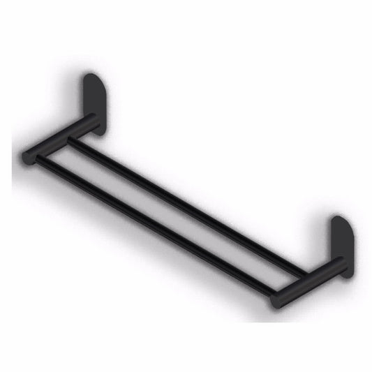 מוט כפול לתליית מגבות אינארי שחור