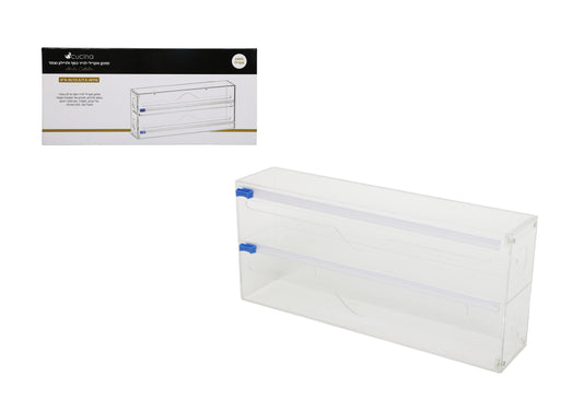 מתקן אקרילי לנייר כסף ולניילון נצמד