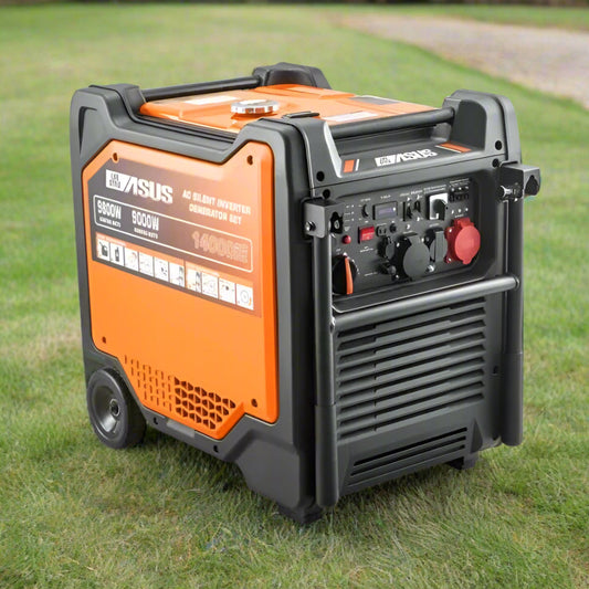 גנרטור מושתק בנזין חד פאזי 10000W בהפעלת ATS אוטומטי + שלט