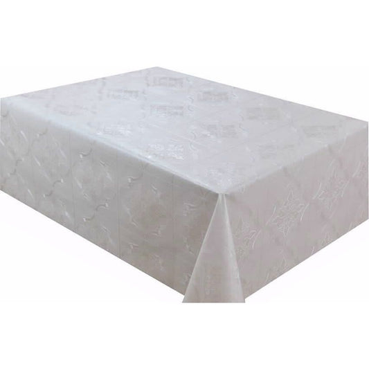 גליל מפת פרלה לבן מעוטר 1.40 רוחב 20 מטר אורך