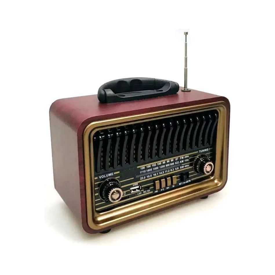 רדיו רטרו משולב רמקול Bluetooth דגם RT21