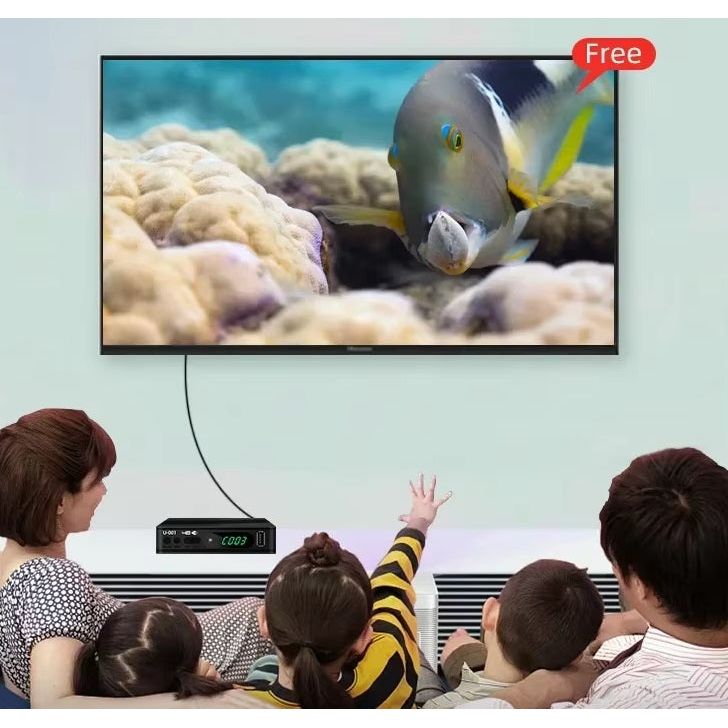 ממיר עידן + פלוס לצפייה חינם בערוצים פתוחים אופציה ל WIFI חיבור USB שלט MPEG4 ואנטנה