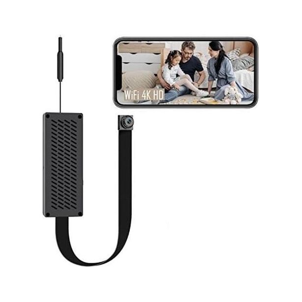 מצלמה אלחוטית זעירה נסתרת 4K דגם Visiontek Stek22