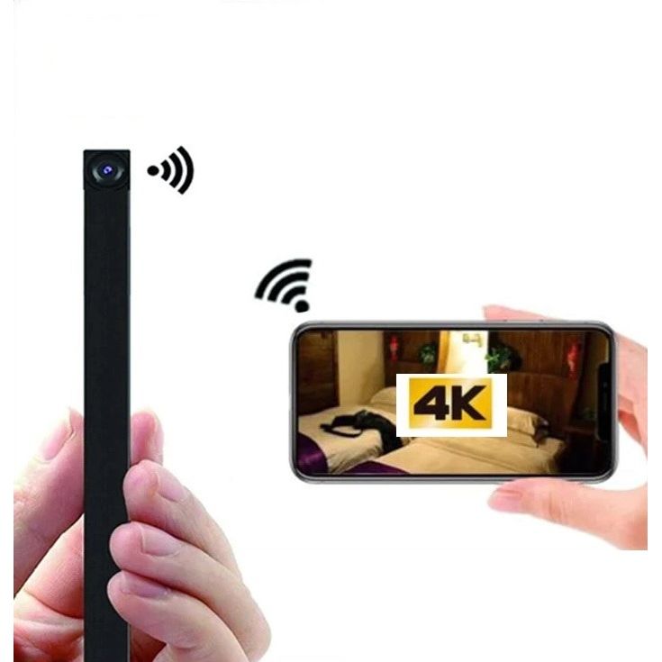 מצלמה אלחוטית זעירה נסתרת 4K דגם Visiontek Stek22