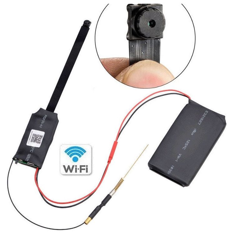 מצלמה אלחוטית זעירה נסתרת 4K דגם Visiontek Stek22