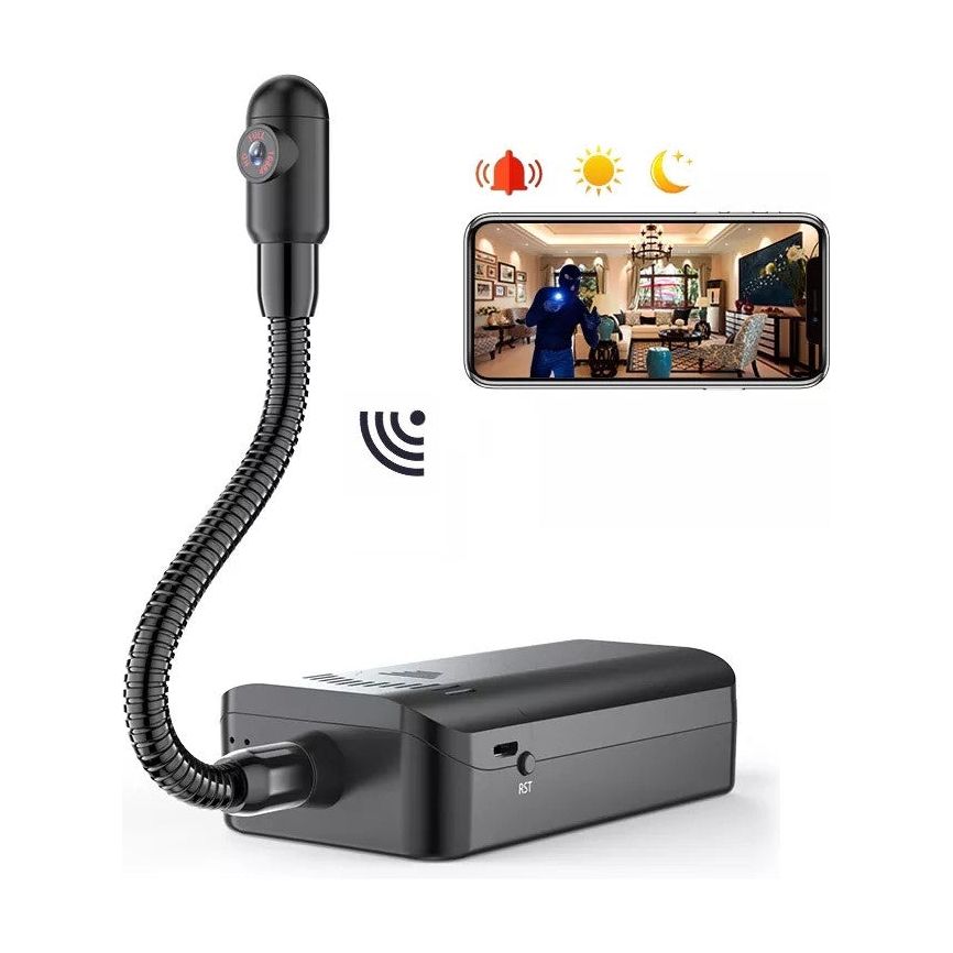 מצלמה אלחוטית זעירה נסתרת עם מיקרופון מובנה Visiontek BATR2