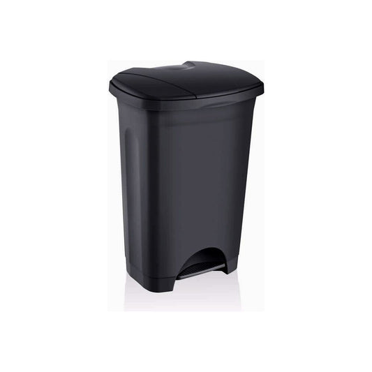 פח פדל 50 ליטר פלסטיק עם פח פנימי שחור