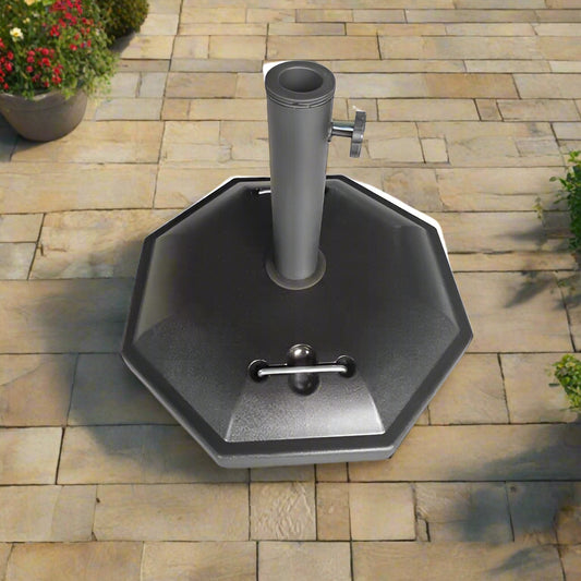 בסיס לשמשיה בטון מתומן  26 קג