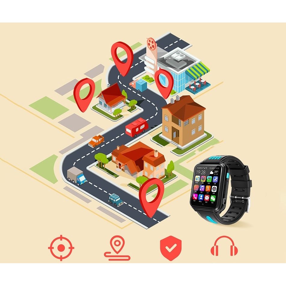 שעון חכם Wifi מבית GTI דגם GTX4G