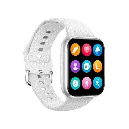 שעון חכם יוקרתי עם מד דופק דגם XLR21 צבע לבן