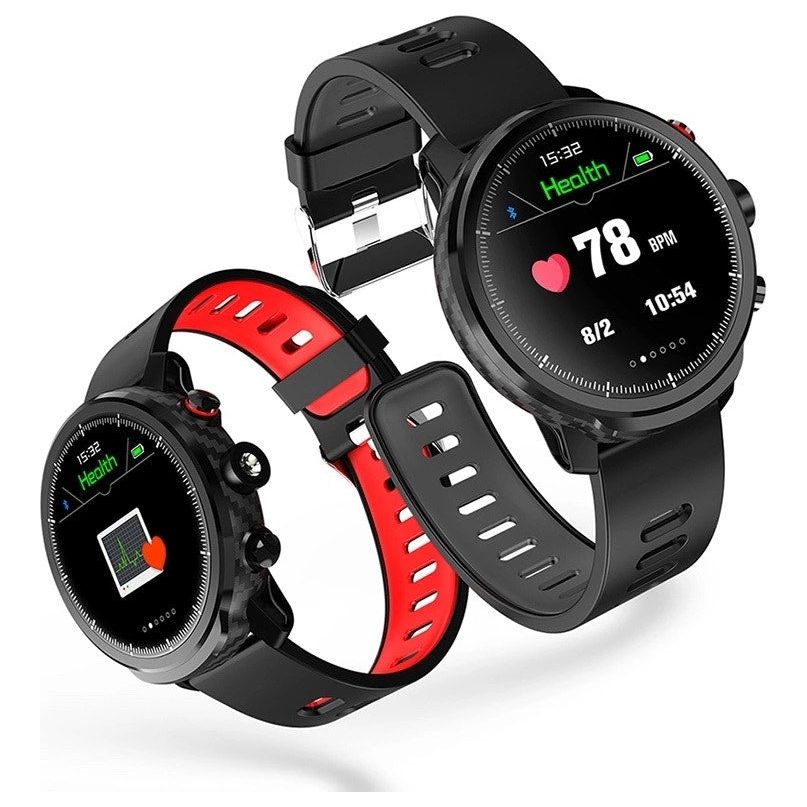 שעון ספורט חכם בצבע שחור דגם GTRS19