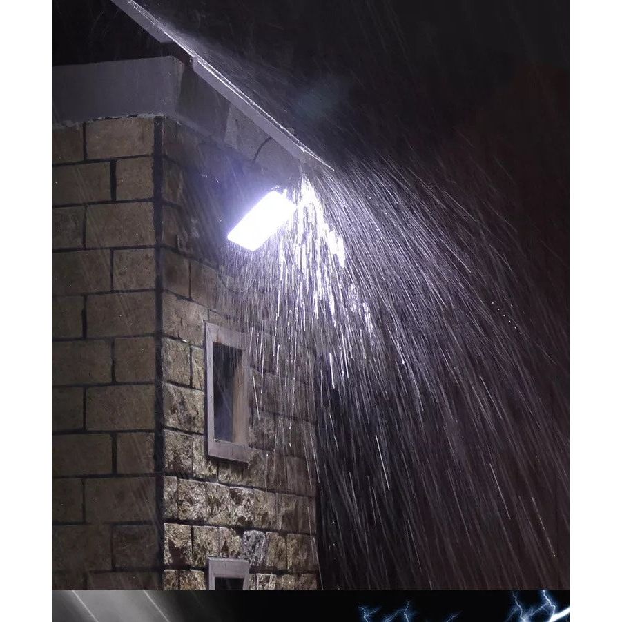 תאורה סולארית נטענת עם שלט רחוק דגם B - 200W