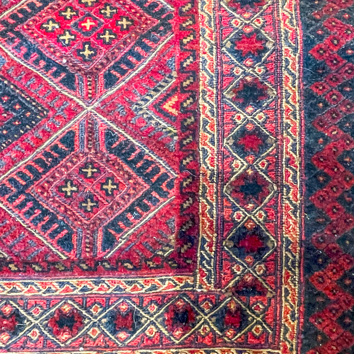 שטיח אוזבקי 00 אדום 191*144 מידה 144*191 - M