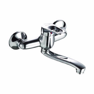 ברז סוללה פיה ארוכה מהקיר 3520 יועם מסדרת עדי