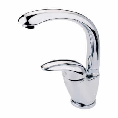 ברז מיקס יועמיקס פרח ארוך מהצד כרום