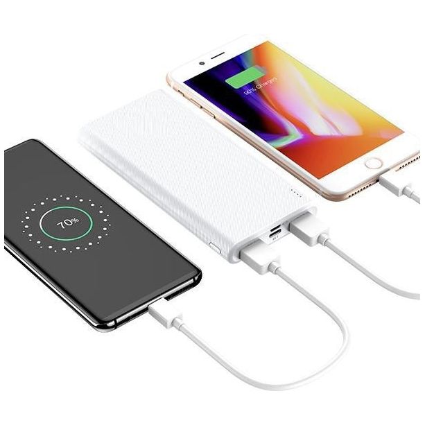 סוללת גיבוי מהירה 10000MAH ל-2 מכשירים דגם GTS323