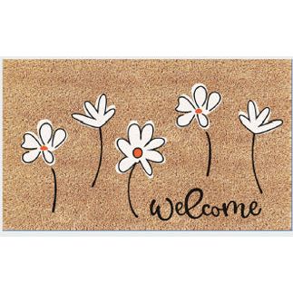 מנגב רגליים TP048 וולקאם פרחוני 60*40