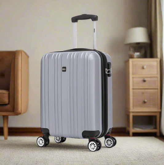 מזוודה קשיחה 20  Miami   כסוף