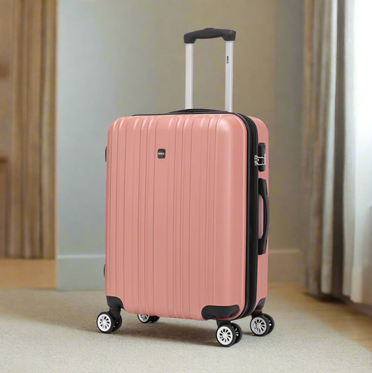 מזוודה קשיחה 20  Miami   ורוד