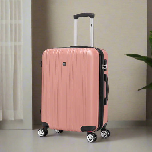 מזוודה קשיחה 24  Miami   ורוד