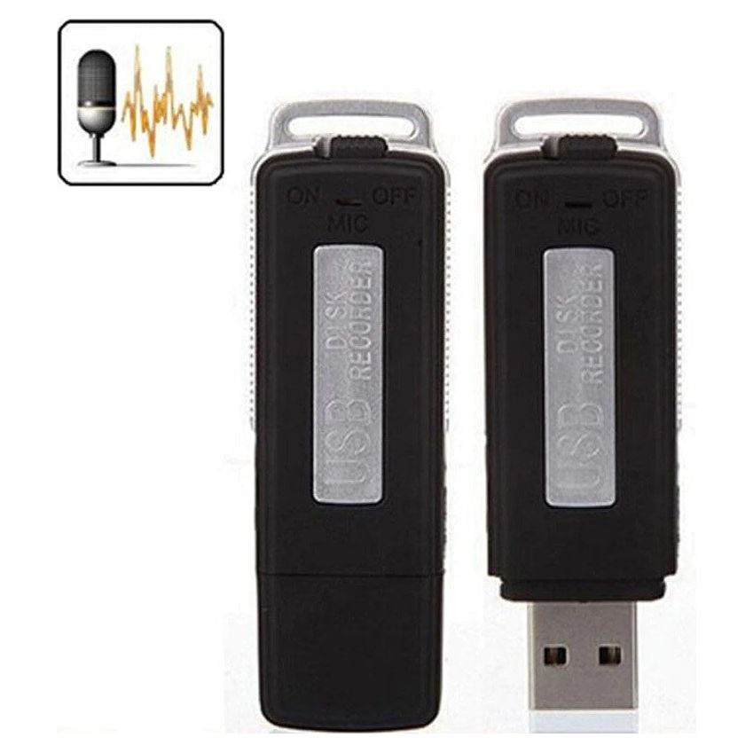 מיני מקליט קול עם זיכרון נייד בנפח 16GB דגם GTVR1