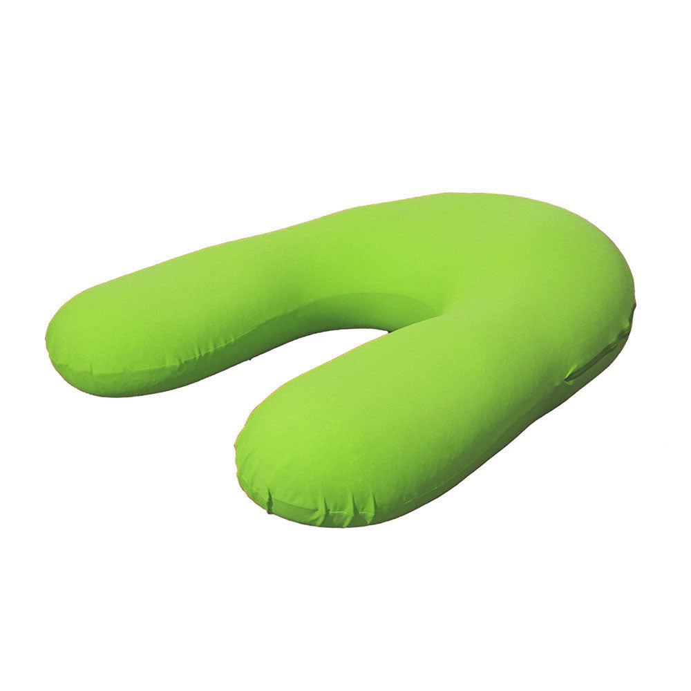 כרית הריון והנקה גוון ירוק תפוח