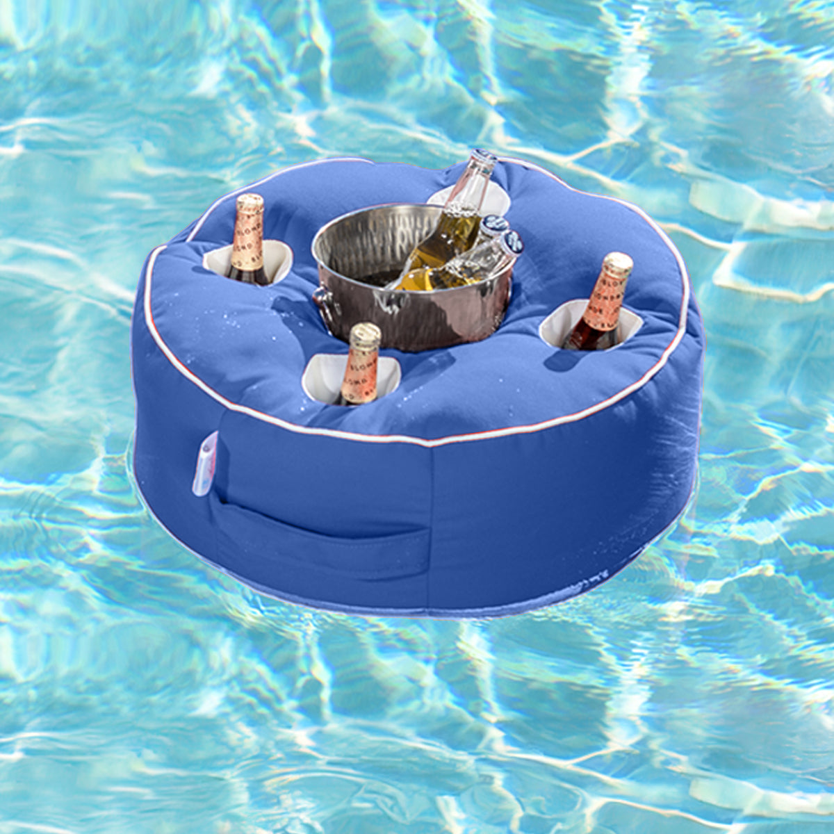 מגש צף לבריכה צבע צהוב